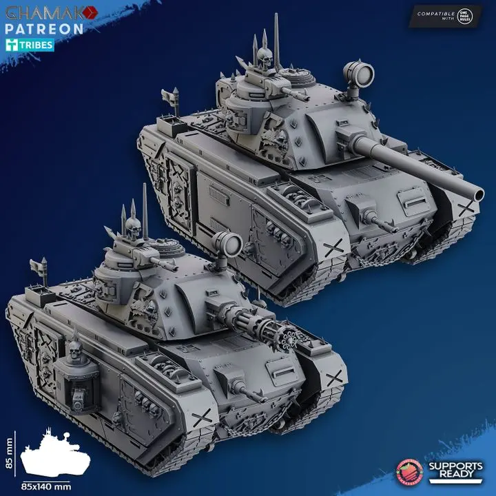Ghamak - Corrupted guard - Terror Battle Tank
