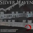 Dark Realms - Silver Haven - Murs de la cité haut elfe