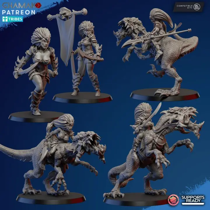 Ghamak - Dark elves - Dark Elf Cavalry