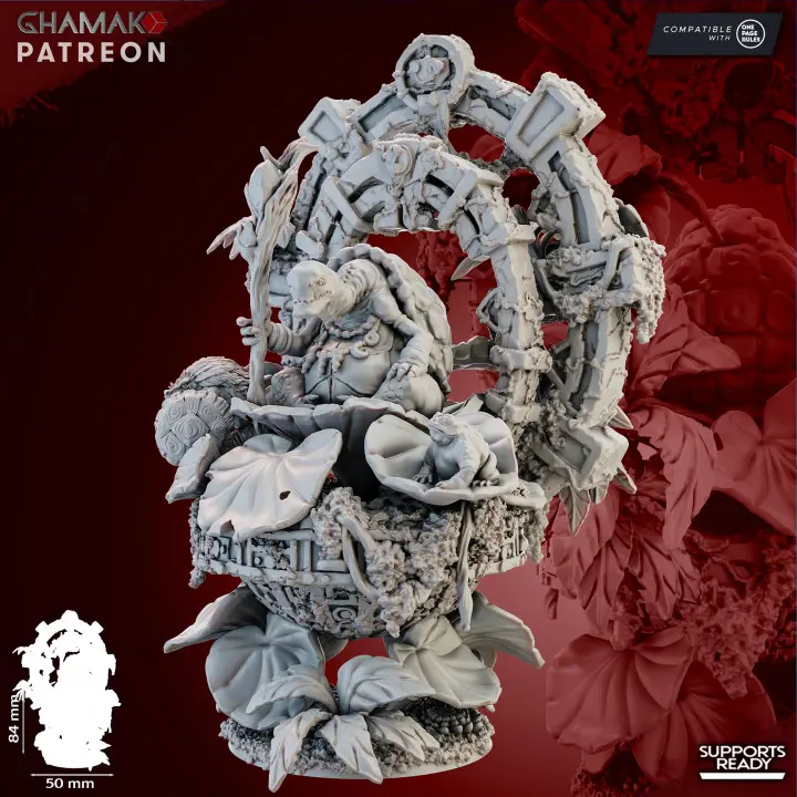 Ghamak - Fantasy - Hommes lézards - Nesgrax Starseer 