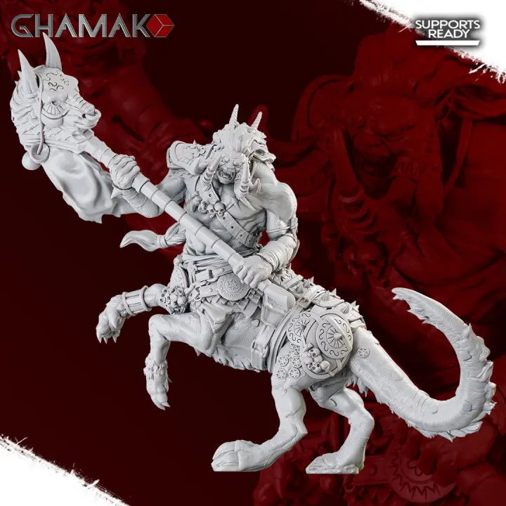 Ghamak - Fantasy - Hommes Bêtes - Great Dragon Ogre 