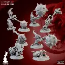 Ghamak - Fantasy - Orc et Gobelins - Tourneurs dingues X6
