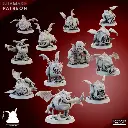 Ghamak - Fantasy - Orc et Gobelins - Dresseur de gross'machoires X10