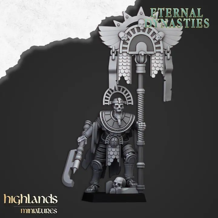 Highlands Miniatures - Bannière du Pharaon Éternel