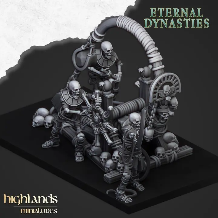 Highlands Miniatures - Catapulte antique