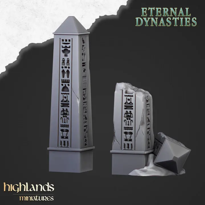 Highlands Miniatures - Obélisque antique