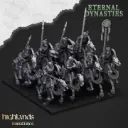 Highlands Miniatures - Cavalerie squelettes antique avec lances