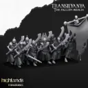 Highlands Miniatures - Gardes squelettes équipées d'armes lourdes