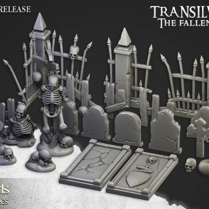 Highlands Miniatures - Terrain mort-vivant