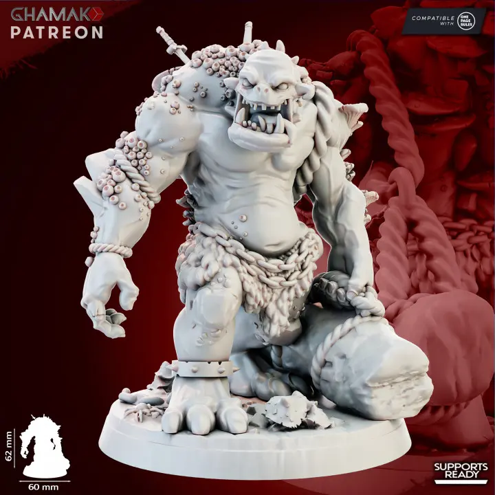 Ghamak - Fantasy - Orc et Gobelins - Spores Mushtroll 