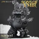 Highlands Miniatures - Roi nain sur trône 