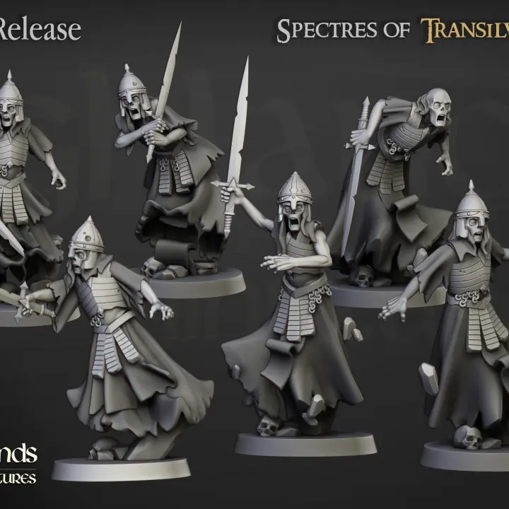 Highlands Miniatures - Spectres cuirassés