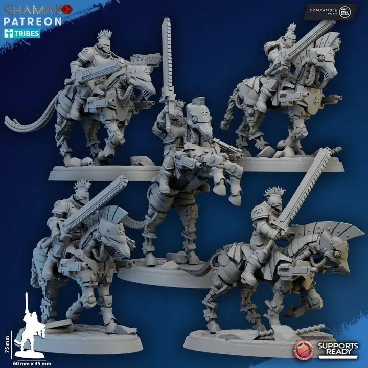 Ghamak - Acolyte Cavalry X5