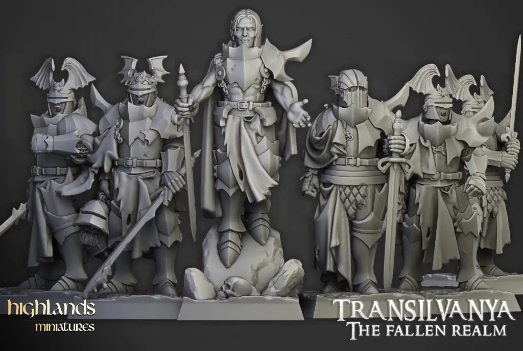Highlands Miniatures - Néophytes Vampires