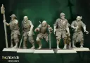 Highlands Miniatures - Guerriers zombies
