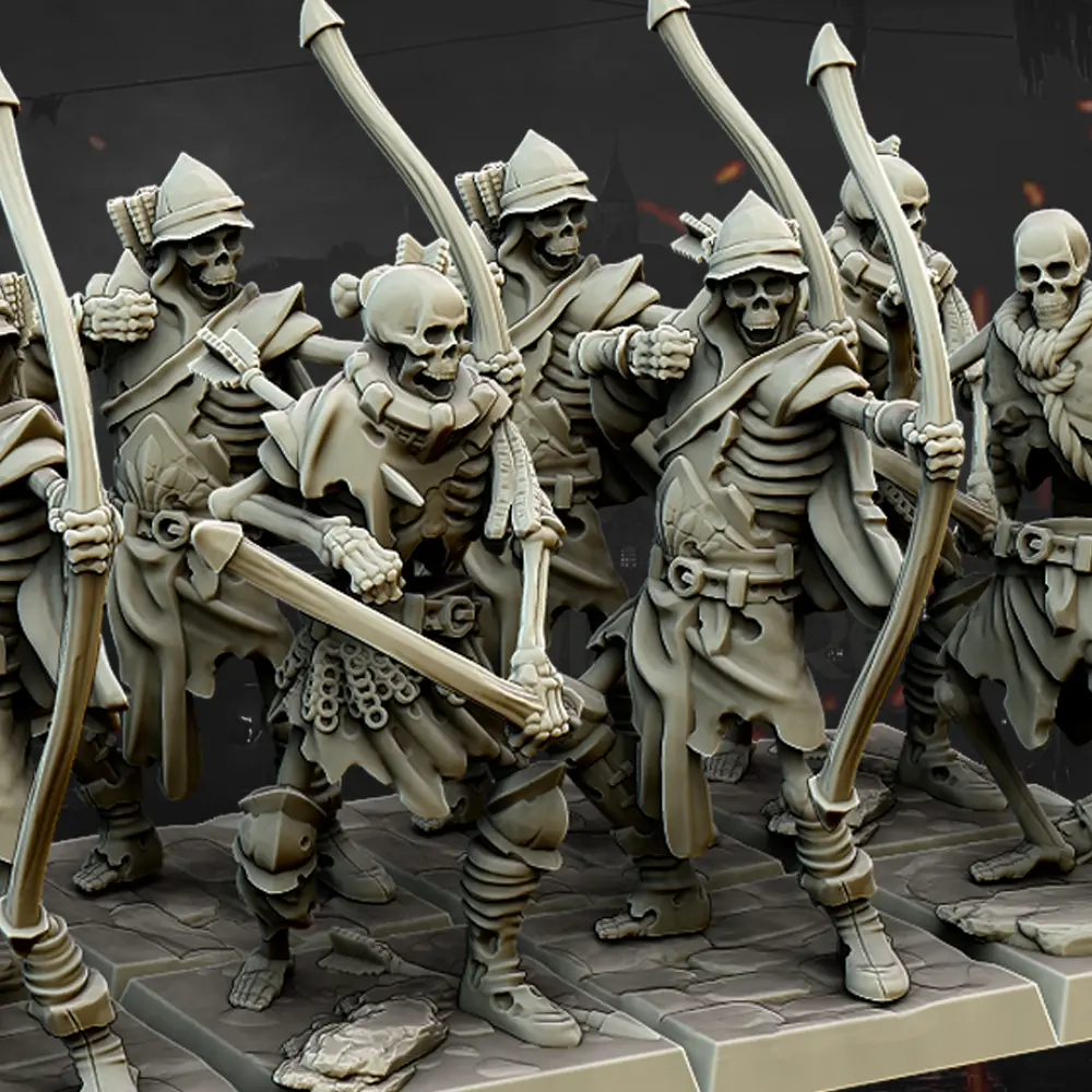 Highlands Miniatures - Archers morts-vivants