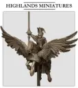 Highlands Miniatures -  Général sur Pégase