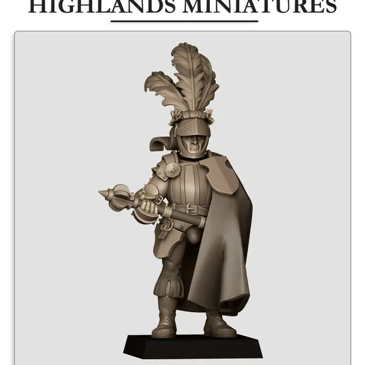 Highlands Miniatures - Capitaine III