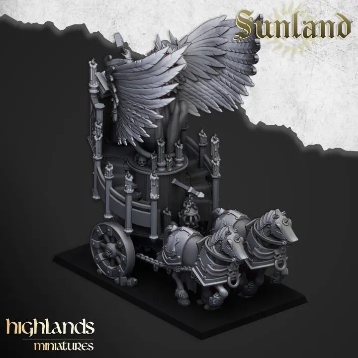 Highlands Miniatures - Chariot-autel