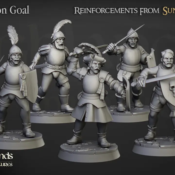 Highlands Miniatures - Épéistes 