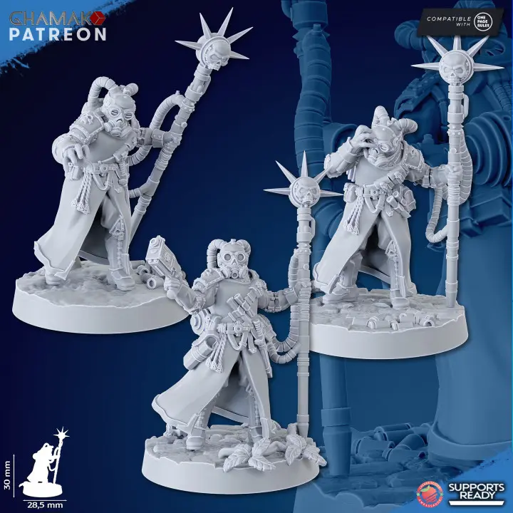 Ghamak - Iron Korps - Psyker Korps (X3)