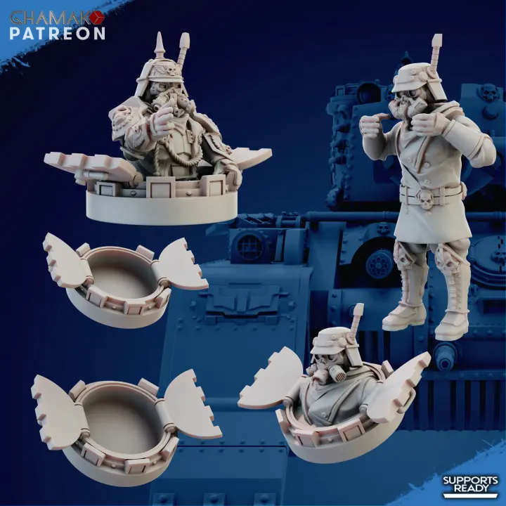 Ghamak - Iron Korps - Iron korps tank crew 