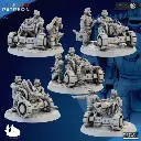 Ghamak - Iron Korps - Trenchers Heavy weapons (X5)