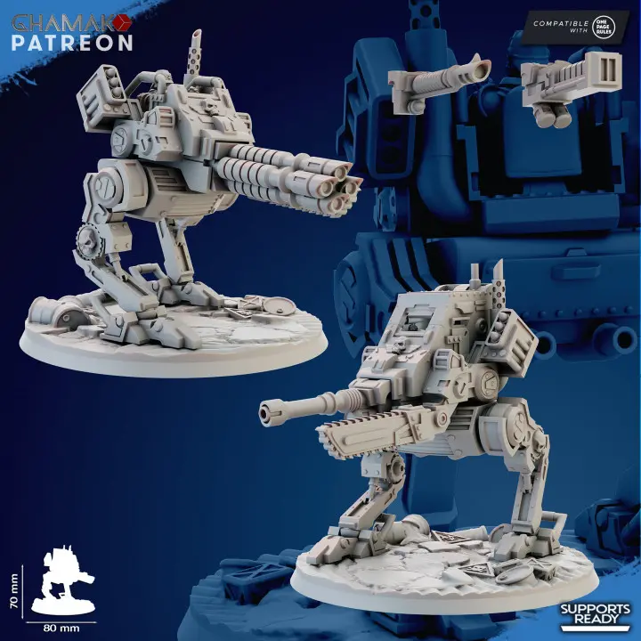 Ghamak - Iron Korps - ATS Warwalker X2
