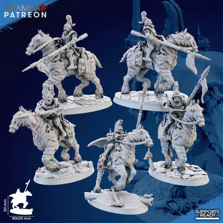 Ghamak - Iron Korps - Blitz Cavalry (X5)