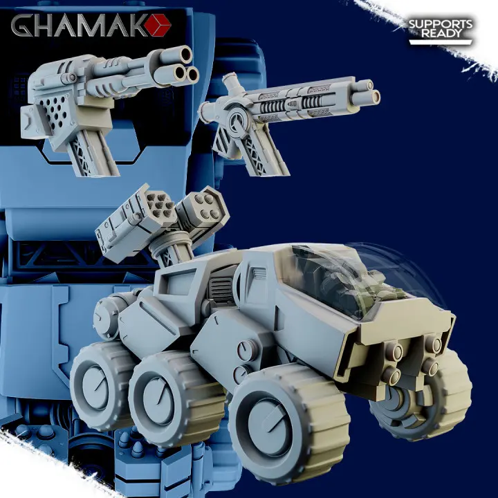 Ghamak - Space dwarves - Asteroid Explorer 