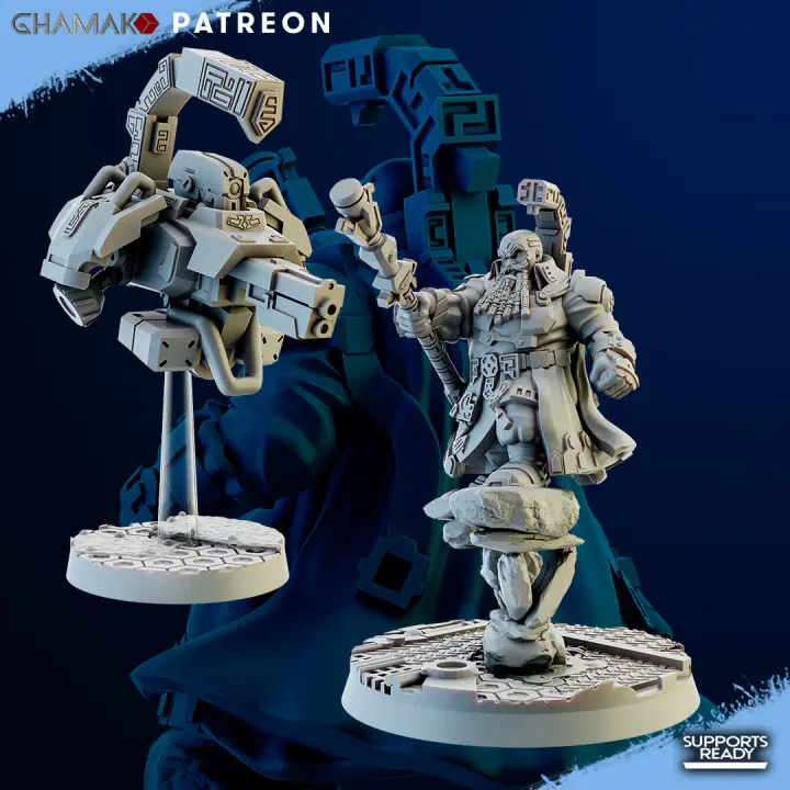 Ghamak - Space dwarves - 	Ironkin Kildrak The Gray 