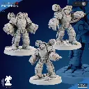 Ghamak - Devastator with hand gatling (X3)