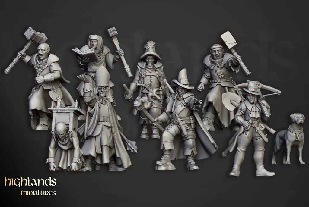 Highlands Miniatures - Bande Inquisitoriale