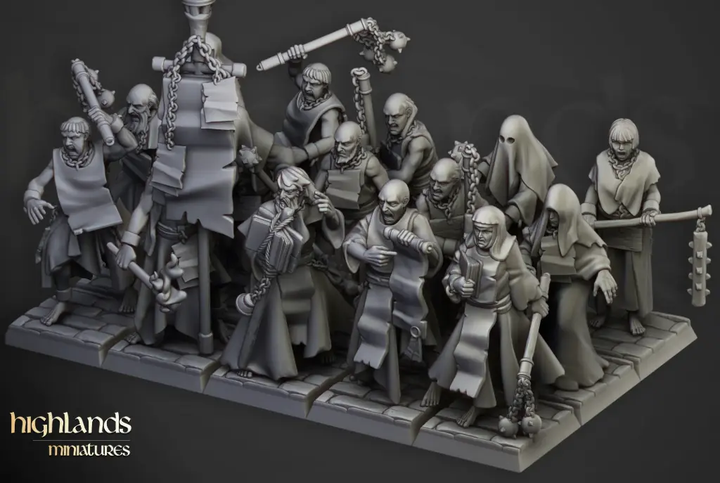 Highlands Miniatures - Zélotes fanatiques