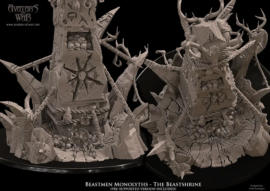 Avatars of War - Monolithe des hommes-bêtes - Beastshrine