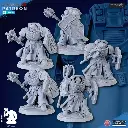 Ghamak - Crusaders of Death x5 (chevaliers)