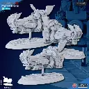 Ghamak - Winged Lions A-Grav Bikes x3