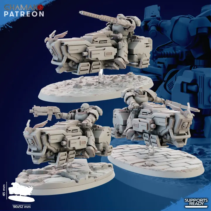 Ghamak - War Bike Squadron (A-Grav) (X3)