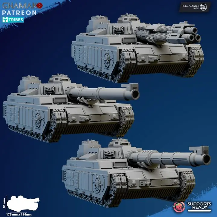 Ghamak - K1/K2 Sabretooth Tank 