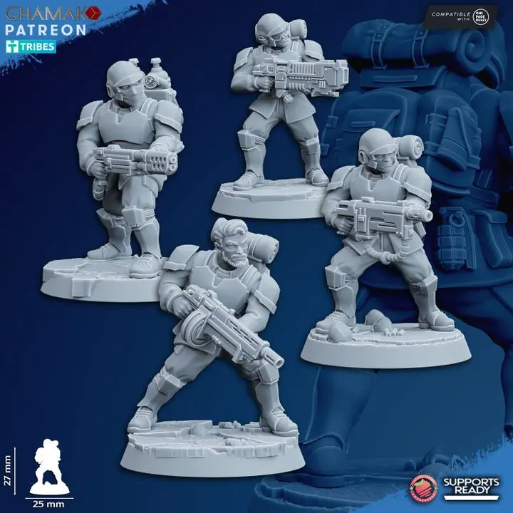 Ghamak - Assault Troops Special Weapons  (x4)