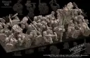 Avatars of War - Régiment d'Orcs noirs avec armes et boucliers (battle ready)