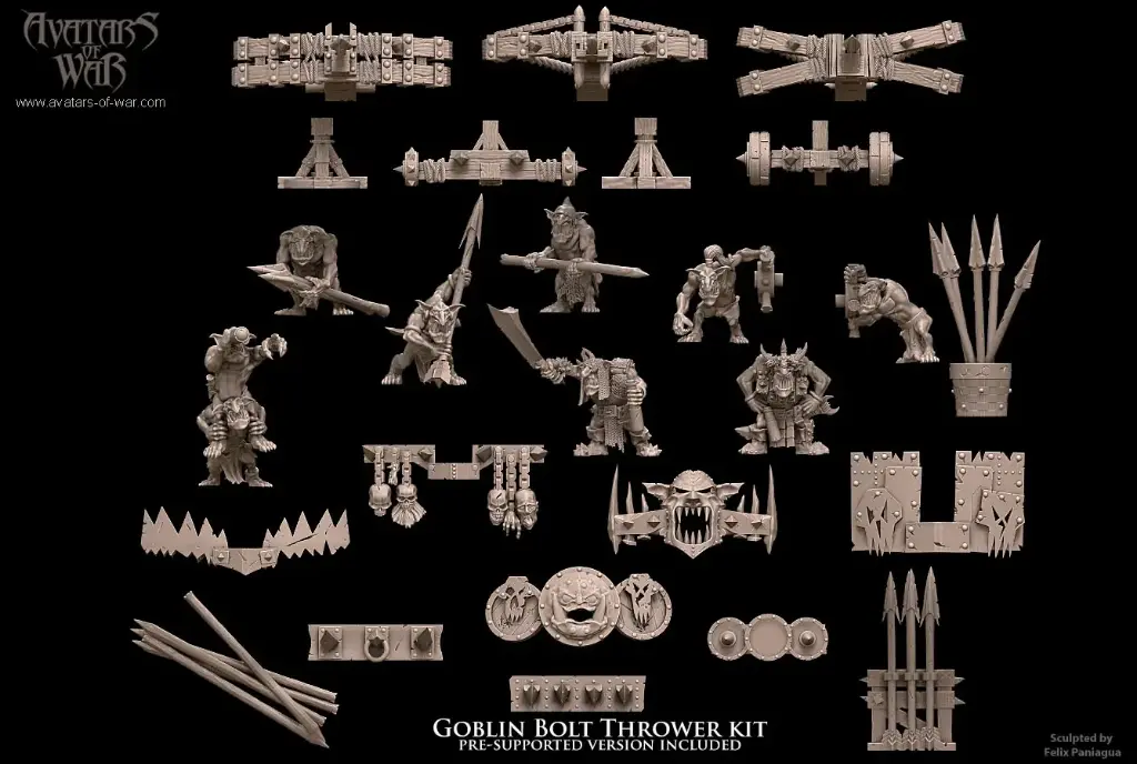 Avatars of War - Kit baliste gobelin (multi-part)