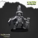 Highlands Miniatures - Héros gobelin des steppes