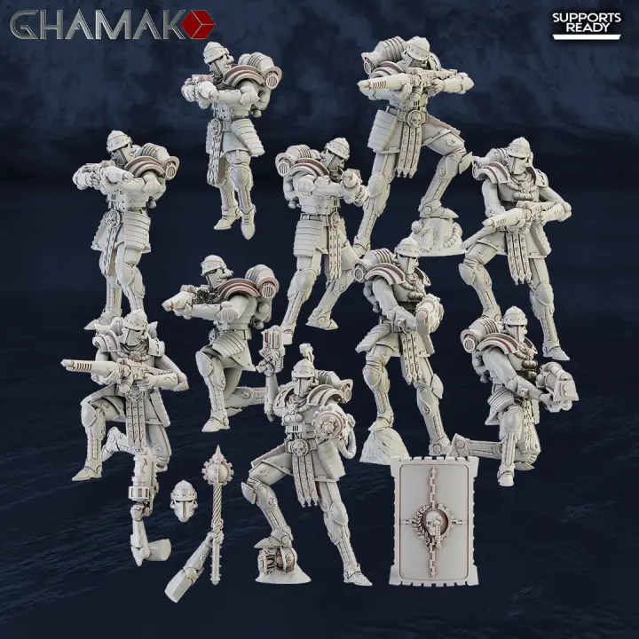 Ghamak - Martian Cult Gatekeepers Squad (X10)