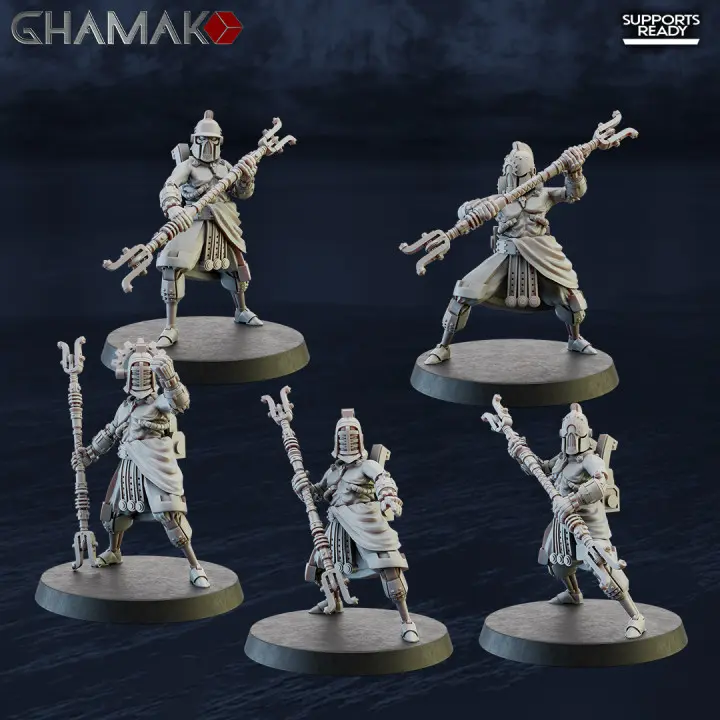 Ghamak - Martian cult Olympus Devotees (X5)
