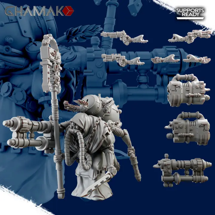 Ghamak - Martian cult Forge Priest 