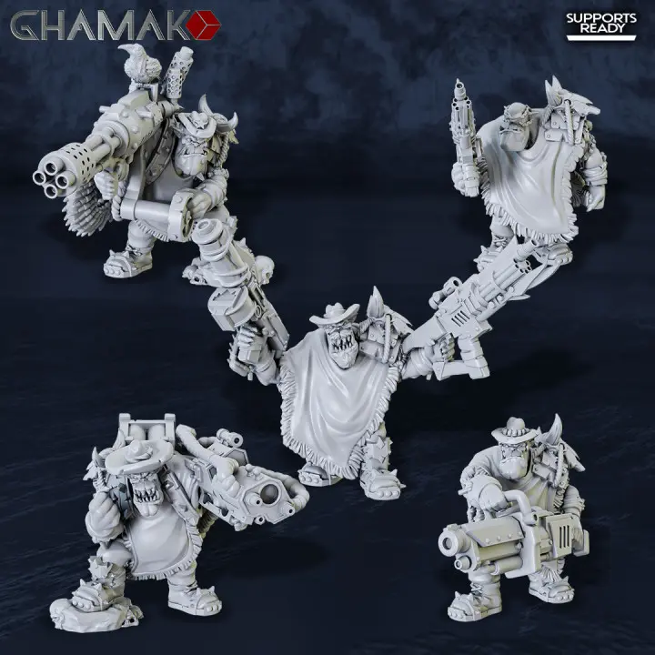 Ghamak - Orks sharpshotah squad (X5)