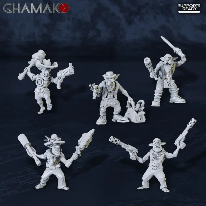 Ghamak - Orks slave squad (x5)