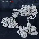 Ghamak - Wild West Orks chopper hotboyz Squad (X3)