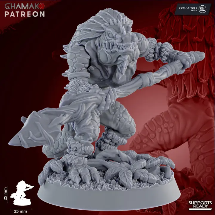 Ghamak - Lizardmen - Geck'o Priest 